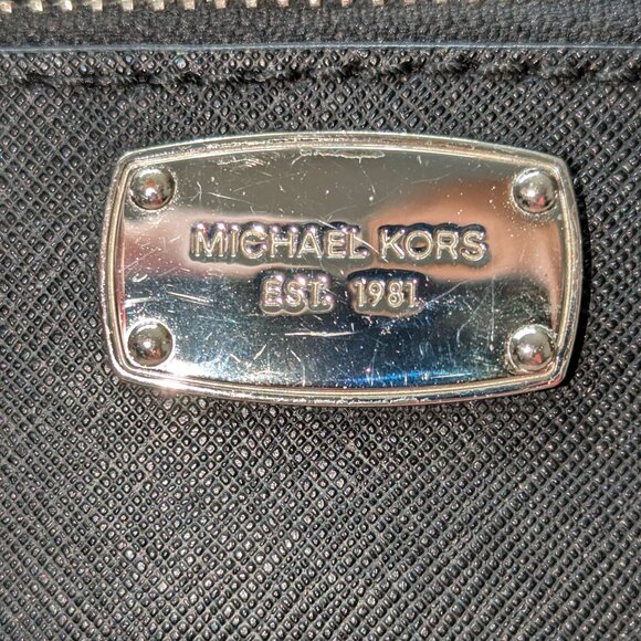 MICHAEL Michael Kors Black Crossbody Bag with Silver Studs - Picture 6 of 7